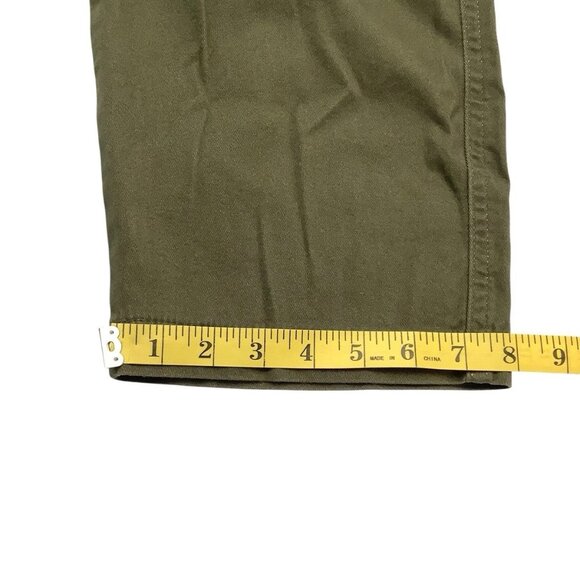 Levis Mid Rise Utility Pants Stretch Ankle Length Womens Size 28X27 - Picture 8 of 10